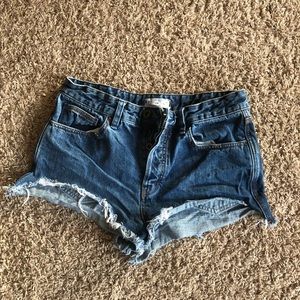 Free People Denim Shorts